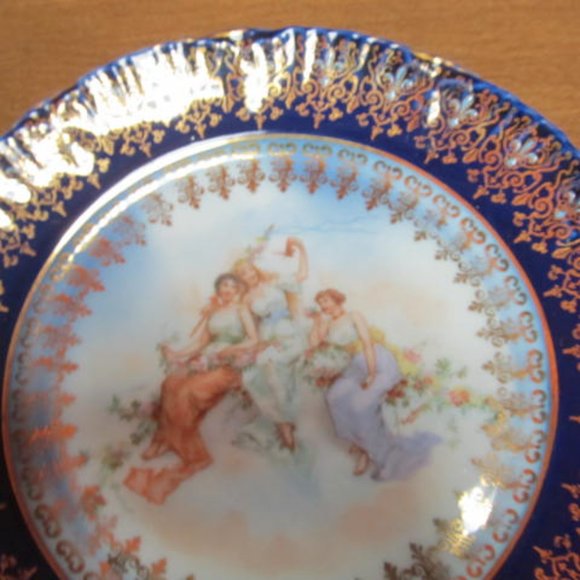 Victoria Austria Lovely Victoria Portrait Plate Fancy Plates Plates for Walls - Picture 2 of 5